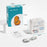 LX-D2 Bluetooth-compatible Photo Picture Smart Mini Printer with English Labels+5 Rolls 30mm Paper - Blue - 6