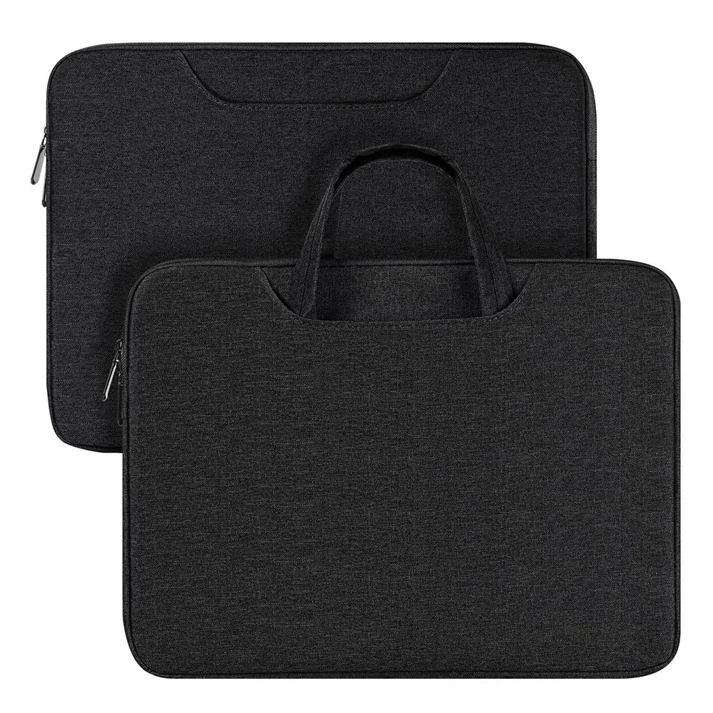 DUX DUCIS LBTB Series 14-15.4 Inch Laptop Handbag Waterproof Notebook Computer Carrying Pouch - Black - 2
