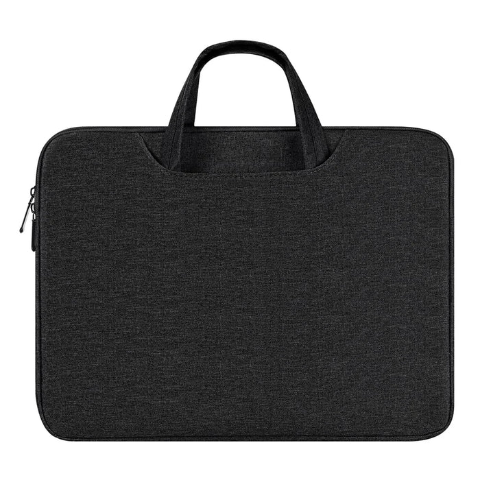 DUX DUCIS LBTB Series Laptop Storage Bag Shockproof Carrying Handbag for 13-13.9 inch Notebooks - Black - 1