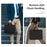 DUX DUCIS LBTB Series Laptop Storage Bag Shockproof Carrying Handbag for 13-13.9 inch Notebooks - Black - 3