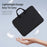 DUX DUCIS LBTB Series Laptop Storage Bag Shockproof Carrying Handbag for 13-13.9 inch Notebooks - Black - 6