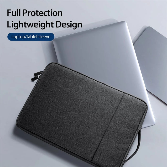 DUX DUCIS LBDC Series 13-13.9 Inch Laptop Bag Vertical Notebook Pouch with Handle - Black - 3