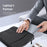 DUX DUCIS LBDC Series 14-15.4 Inch Vertical Laptop Bag Soft Lining Notebook Handbag - Black - 7