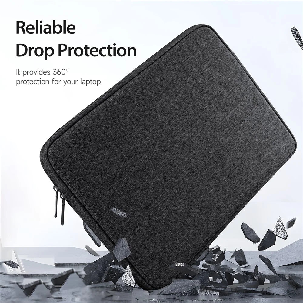DUX DUCIS LBDA Series 13-13.9 Inch Laptop Bag Notebook Protective Pouch - Black - 5