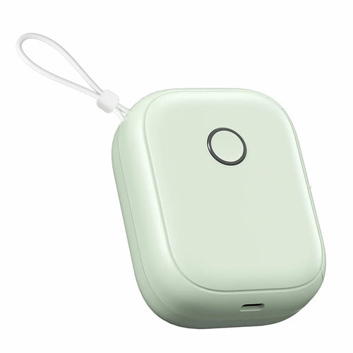 MARKLIFE P12 Thermal Label Printer with Printing Paper, 1200mAh Portable Mini Printer (Standard Printing Paper Size 15mm x 7m) - Green - 1