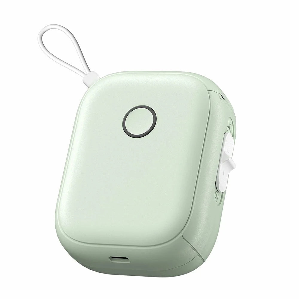 MARKLIFE P12 Thermal Label Printer with Printing Paper, 1200mAh Portable Mini Printer (Standard Printing Paper Size 15mm x 7m) - Green - 3