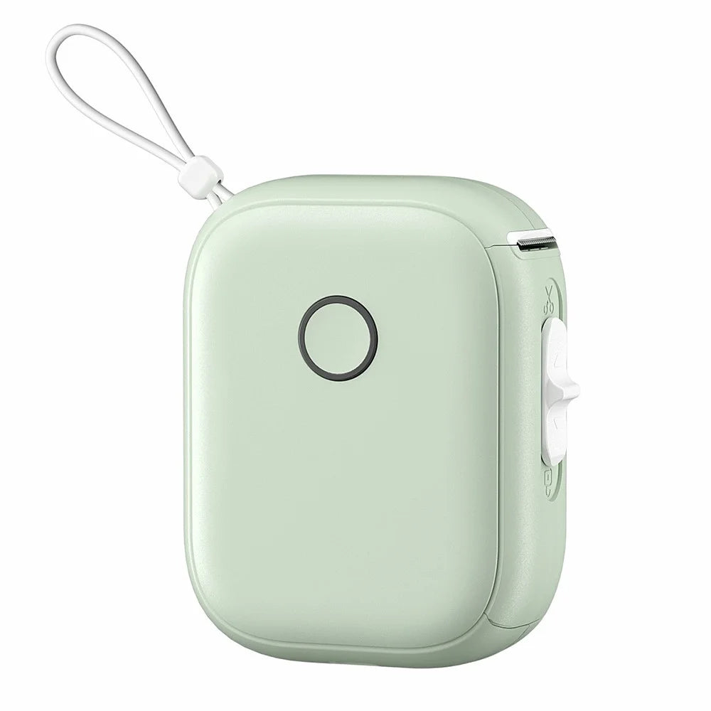 MARKLIFE P12 Thermal Label Printer with Printing Paper, 1200mAh Portable Mini Printer (Standard Printing Paper Size 15mm x 7m) - Green - 5