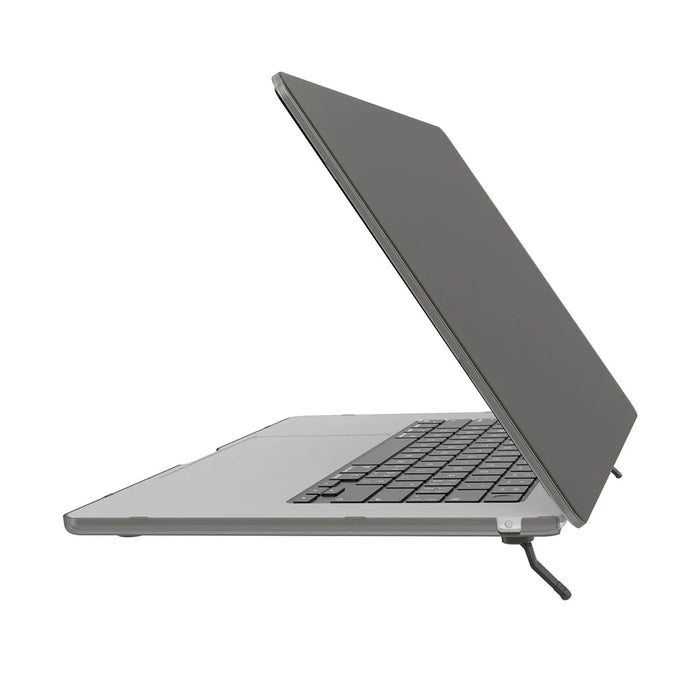 BENWIS MP-SMS For MacBook Pro 13 inch (2019) / (2020) A1706, A1708, A1989, A2159, A2251, A2289, A2338 Kickstand Hard Case - Transparent Black - 2