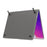 BENWIS MP-SMS For MacBook Pro 13 inch (2019) / (2020) A1706, A1708, A1989, A2159, A2251, A2289, A2338 Kickstand Hard Case - Transparent Black - 3