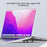 BENWIS MP-SMS For MacBook Pro 13 inch (2019) / (2020) A1706, A1708, A1989, A2159, A2251, A2289, A2338 Kickstand Hard Case - Transparent Black - 4