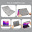BENWIS MP-SMC For MacBook 12 inch (2015)  / (2016) / (2017)  / (2018) A1534 Case Laptop Back Cover - Transparent Black - 6