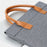 14.5-15.6 inch Large Laptop Carrying Case Oxford Cloth Computer Carrying Bag with PU Handle - Silver - 5