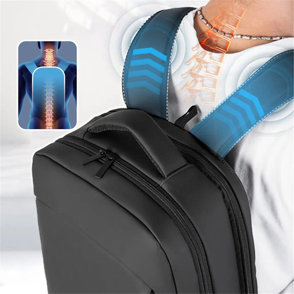 VICTORIATOURIST V9020 Men Business Travel Backpack 15.6-inch Laptop Dual Shoulder Bag - 4
