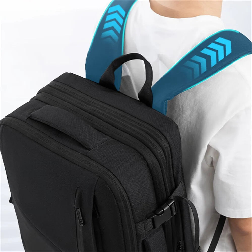 VICTORIATOURIST V9012 17.3-inch Laptop Backpack 39L RPET Men Travel Dual Shoulder Bag - 4