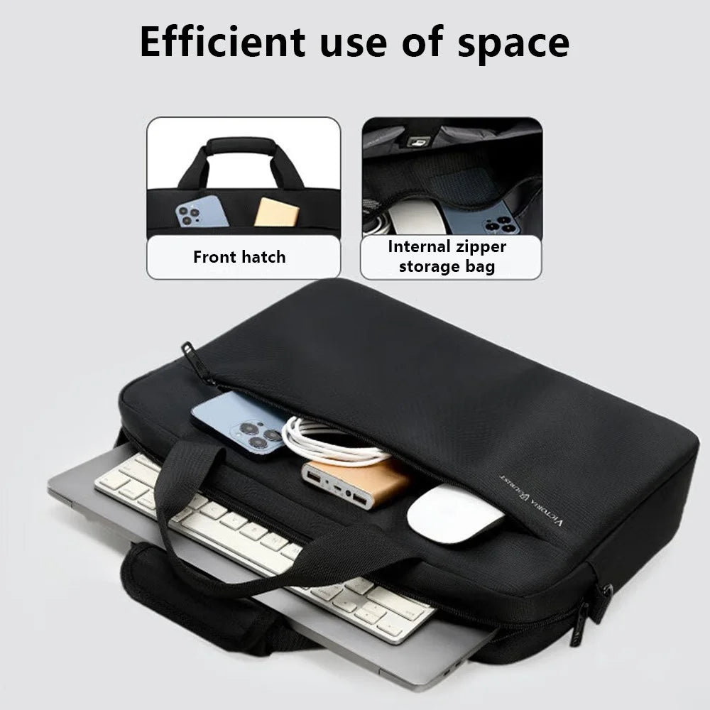 VICTORIATOURIST V7009 15.6Inch Notebook Handbag Oxford Coth Computer Case Laptop Bag - 2