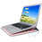 15.4-Inch Laptop Sleeve Crocodile Texture PU Leather Notebook Computer Storage Bag - Light Pink - 6