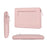 14-14.6 inch Laptop Case Oxford Cloth Laptop Bag Notebook Briefcase Phone Mouse Storage Bag - Pink - 2