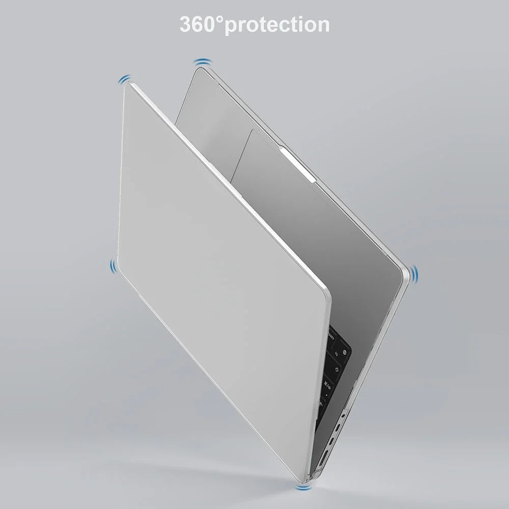 BENWIS MP-CHC For Macbook Air 15 inch (2025) / (2024) / (2023) A2941 (EU Version) / (US Version) Clear Laptop Case PC Hard Shell - 6
