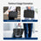 DUX DUCIS LBJB Series 15.5-16 Inch Notebook Carrying Shoulder Bag Anti-scratch Laptop Handbag - Black - 5