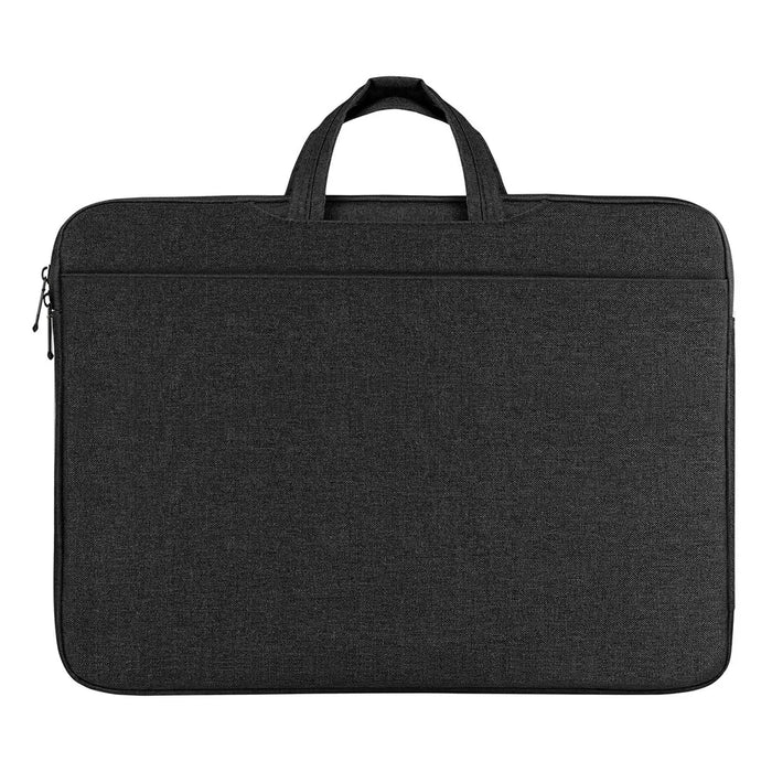 DUX DUCIS LBTD Series 14-15.4 Inch Notebook Pouch Waterproof Polyester Laptop Handbag - Black - 2