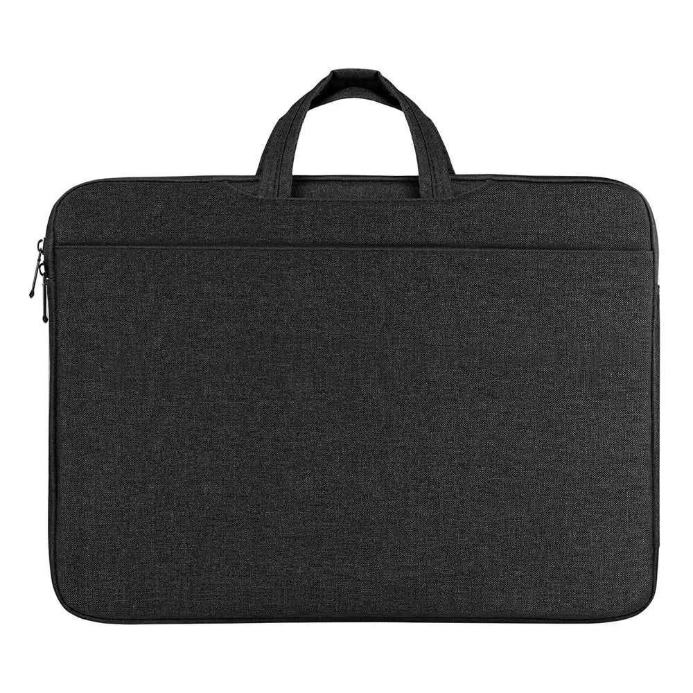 DUX DUCIS LBTD Series 15.5-16 inch Laptop Handbag Polyester Multi Pockets Carrying Bag - Black - 2
