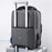 14-15.6 inch Laptop Backpack Oxford Cloth Dual Layer Outdoor Travel Bag with Outer USB Port - Grey - 7