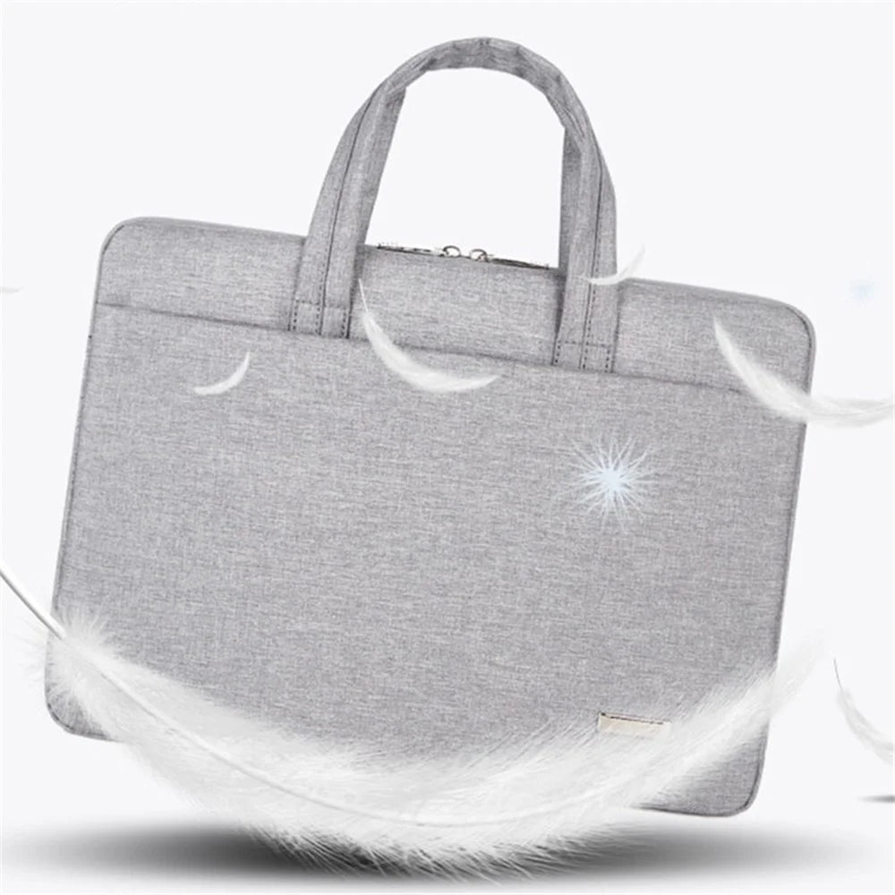 173 15-15.6 inch Laptop Handbag Oxford Cloth Notebook Carrying Bag Bussiness Carrying Handbag - Pink - 7