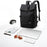 16-Inch Laptop Backpack Large Capacity Oxford Cloth Travel Bag - Black - 4