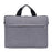 15-inch Laptop Handbag 300D Cationic Fabric Notebook Anti-shock Crossbody Bag - Grey - 1