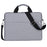 15-inch Laptop Handbag 300D Cationic Fabric Notebook Anti-shock Crossbody Bag - Grey - 2