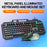 T-WOLF TF600 Backlit Wired 104-Key Gaming Keyboard with Wired Mouse for Gaming Working - 3