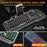 T-WOLF TF600 Backlit Wired 104-Key Gaming Keyboard with Wired Mouse for Gaming Working - 6