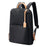 BOPAI 14-inch Laptop Waterproof Backpack Nylon Polyester Business Commute Notebook Shoulder Bag - Black - 1