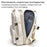 Travel Backpack Fit 15.6 Inch Laptop Computer Work Bag with USB Charging Port - Beige - 3