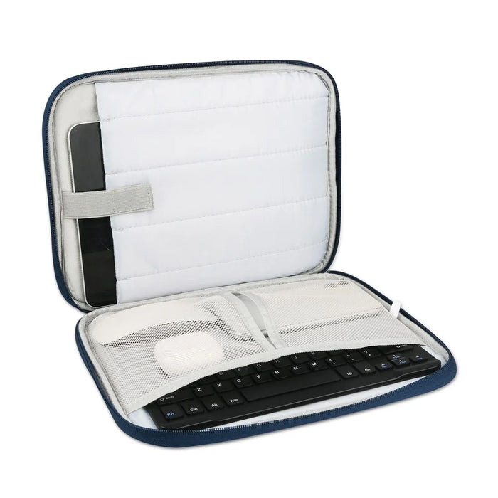 10.5-11 inch Laptop Handle Bag Notebook Portable Carrying Case Nylon Storage Bag - Light Green - 6