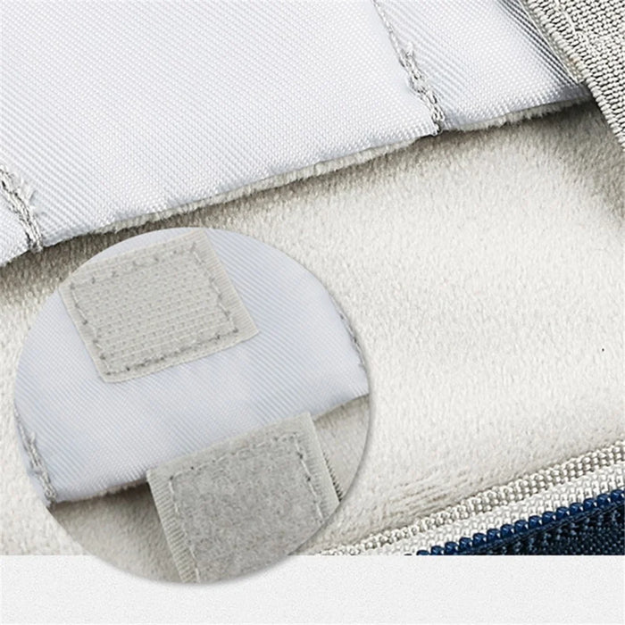 10.5-11 inch Laptop Handle Bag Notebook Portable Carrying Case Nylon Storage Bag - Light Green - 7