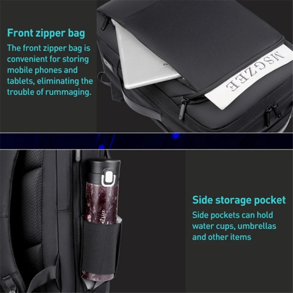 Backpack Fits 15.6 Inch Laptop Work Business Travel Computer Bag - V1 - 4