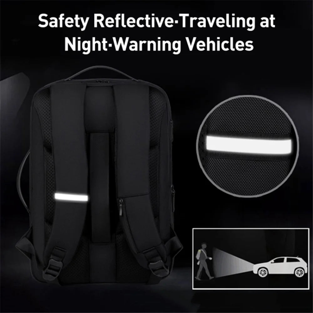 Backpack Fits 15.6 Inch Laptop Work Business Travel Computer Bag - V1 - 7