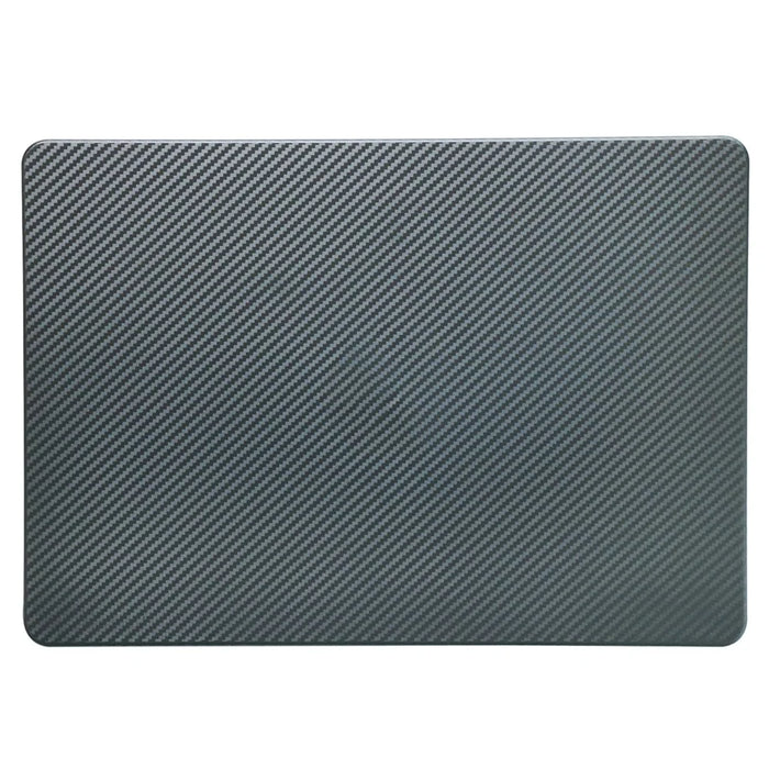 For MacBook Air 13 inch (2026) A3449 / (2025) A3240 / (2024) A3113 / (2022) A2681 Case Carbon Fiber Texture Plastic Laptop Hard Shell - Black - 2