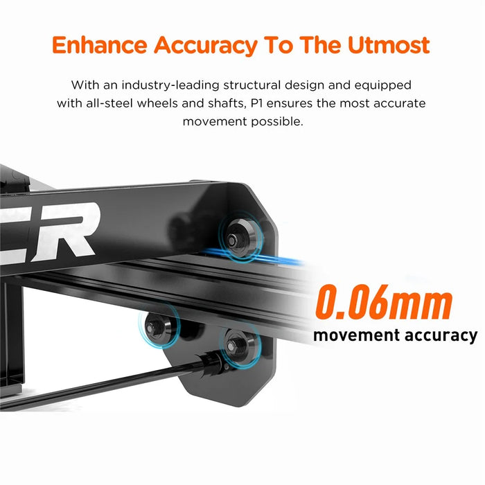 ACMER P1 20W High Speed Laser Engraver 0.01mm Accuracy WiFi Control Cutter Machine - US Plug - 4