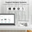 XPRINTER XP-D463B Label Maker with Thermal Printing 26-108mm QR Code Barcode Label Printer - US Plug - 3