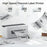 XPRINTER XP-D463B Label Maker with Thermal Printing 26-108mm QR Code Barcode Label Printer - US Plug - 7