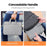 UGREEN 50789 for 13-13.9 Inch Laptop Sleeve Bag Oxford Fabric Notebook Computer Bag with Handle - 6