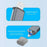 ADS-306 USB / 8-Pin / Type-C Plug SD TF Card Reader U-Disk Data Transfer Adapter - 6