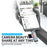 ADS-307 USB / Type-C / Micro Plug SD TF Card U-Disk Reader Data Transfer OTG Adapter - 4