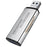 ADS-118 USB / 8-Pin 2-in-1 SD TF Memory Card U-Disk Reader Data Transfer OTG Adapter - Silver - 1