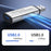 ADS-118 USB / 8-Pin 2-in-1 SD TF Memory Card U-Disk Reader Data Transfer OTG Adapter - Silver - 4