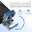 ADS-218 USB / 8-Pin / Type-C 3-in-1 SD TF Memory Card Reader Data Transfer Adapter - Black - 5