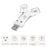 NK908C HD 4-in-1 Ip / USB-C 3.0 / USB-A 3.0 / Micro Charging Adapter SD / TF Card Reader - White - 2