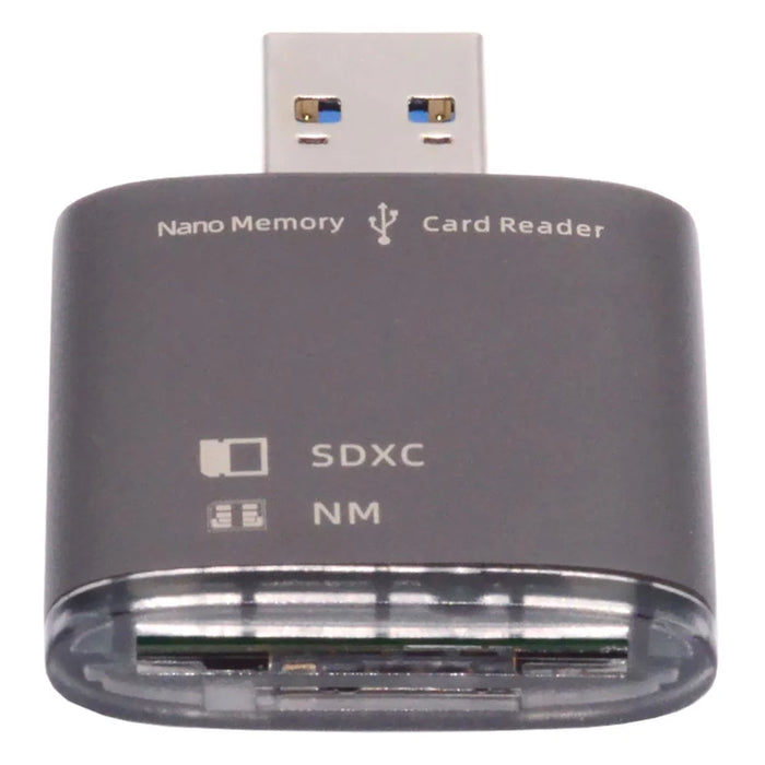 U3-061 USB 3.0 to NM Nano SD Card Reader Writer for Mate Serial Phone / Camera / Laptop - 2